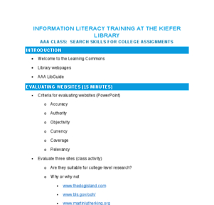 Class Outline -- AAA Library Training.docx